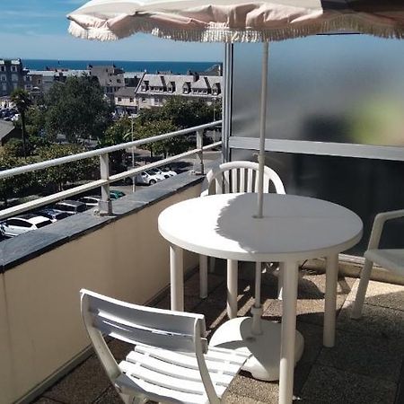 Studio calme avec terrasse vue mer Pleneuf-Val-Andre Extérieur photo