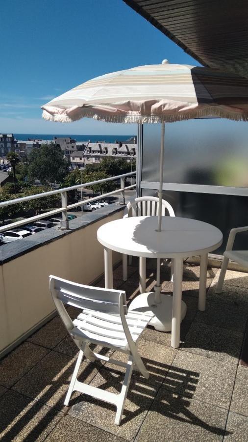 Studio calme avec terrasse vue mer Pleneuf-Val-Andre Extérieur photo